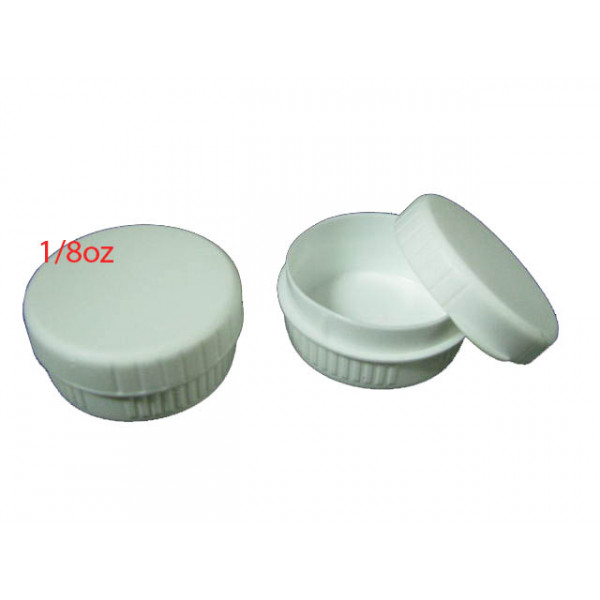 Empty Cream Container 1/8oz (25gm) X 144PIECES	